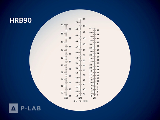 Refraktometer Kruess HRB90 stupnice.jpg